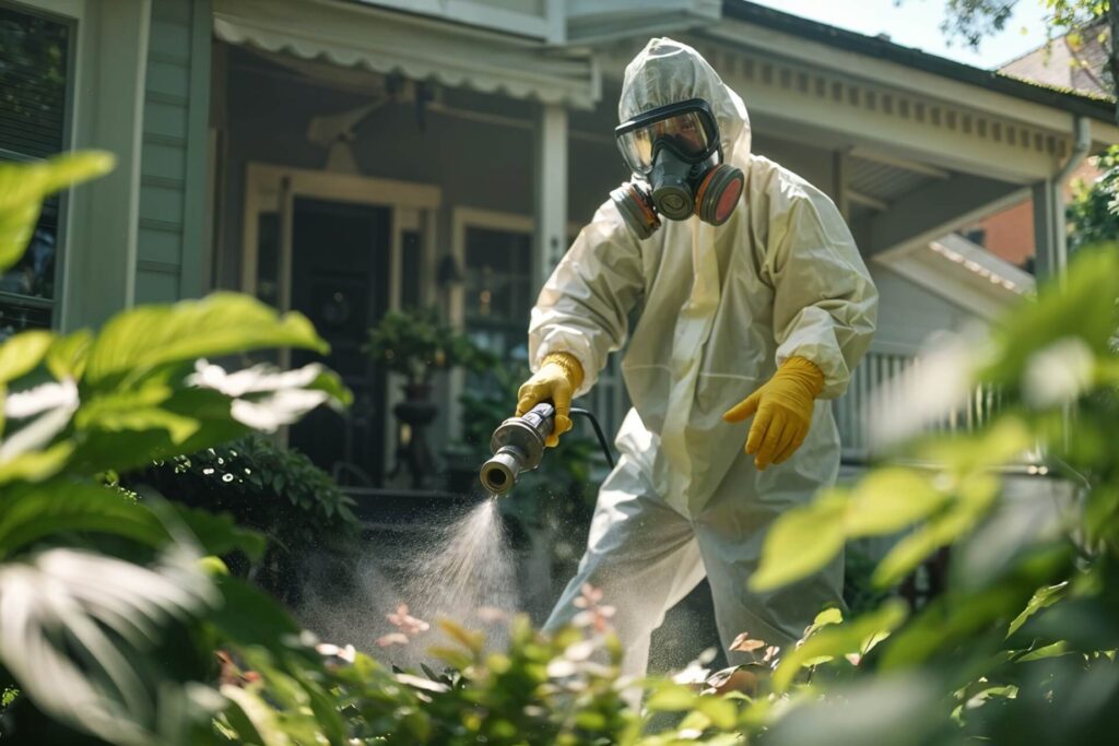 LawnSpark lawn care company team providing professional lawn care and landscaping services